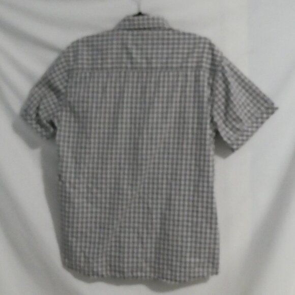MICHAEL BRANDON | medium | Checkered Casual Button-Up Short Sleeve Shirt - Picture 10 of 16